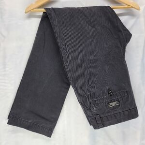 Banana Republic Aiden Chino Black Pants 30×30